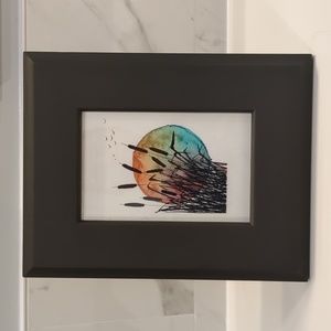 🎨Framed Print of Original Watercolour Painting